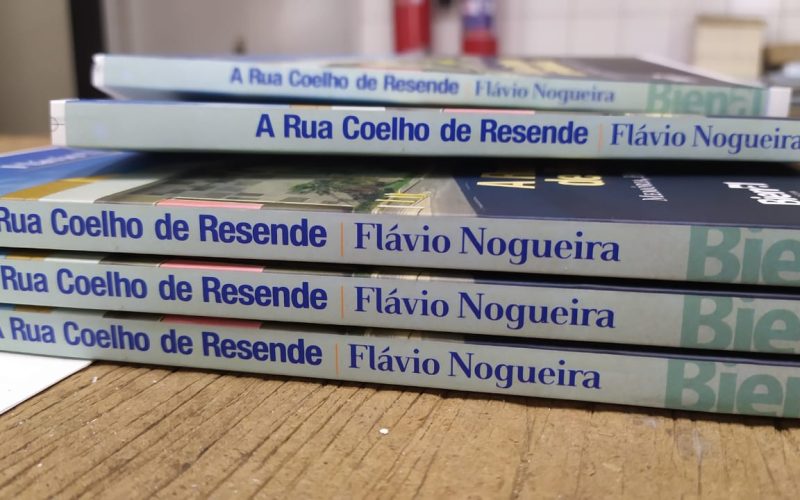 Novo livro de Flávio Nogueira/Imagem: Bienal Editora